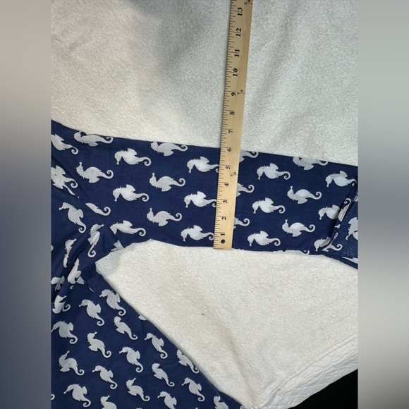 Mud Pie Navy and White Seahorse Swim Coverup - Picture 10 of 13